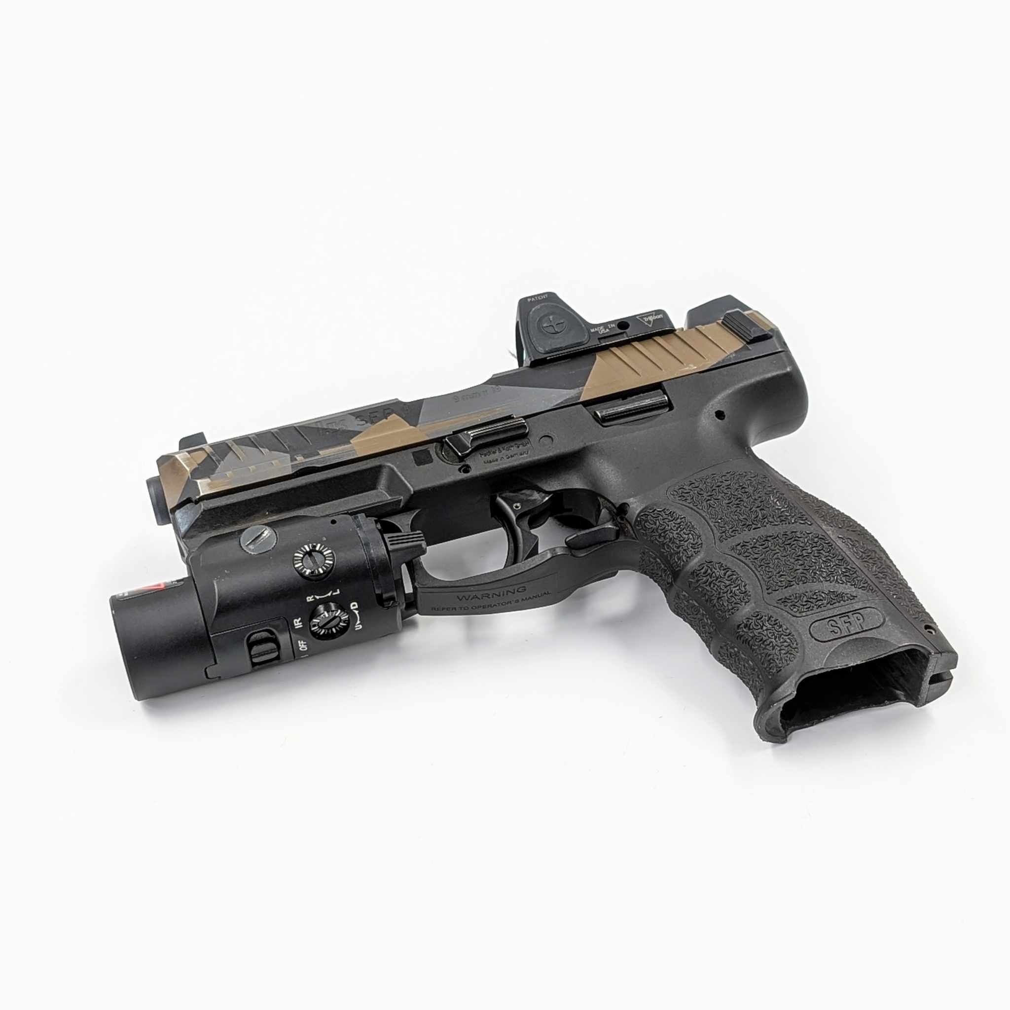 Streamlight TLR-VIR II Handgun Light with IR Laser and Illuminator