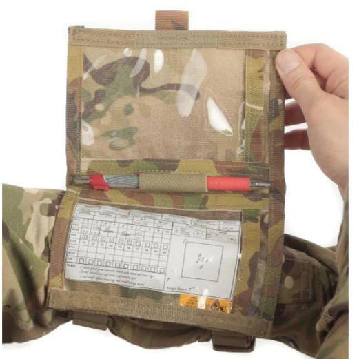 Tactical QB Sleeve-Arm DOPE Card Holder