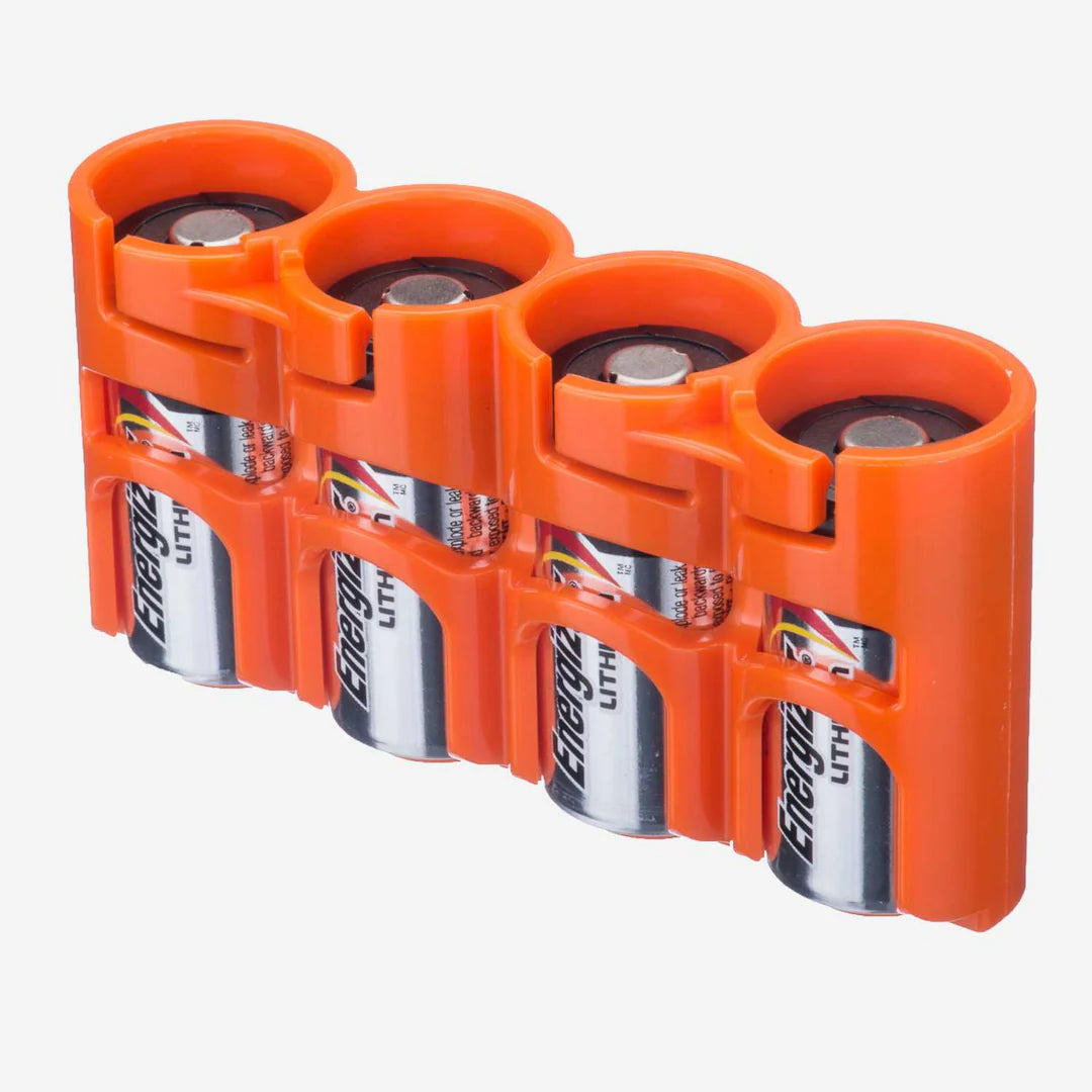 Storacell Battery Caddies - AA - AAA - CR123 - 18650