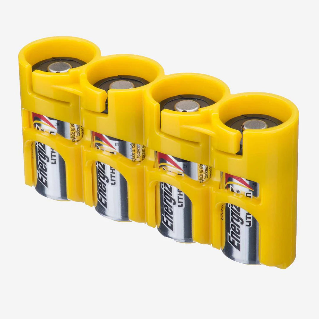 Storacell Battery Caddies - AA - AAA - CR123 - 18650