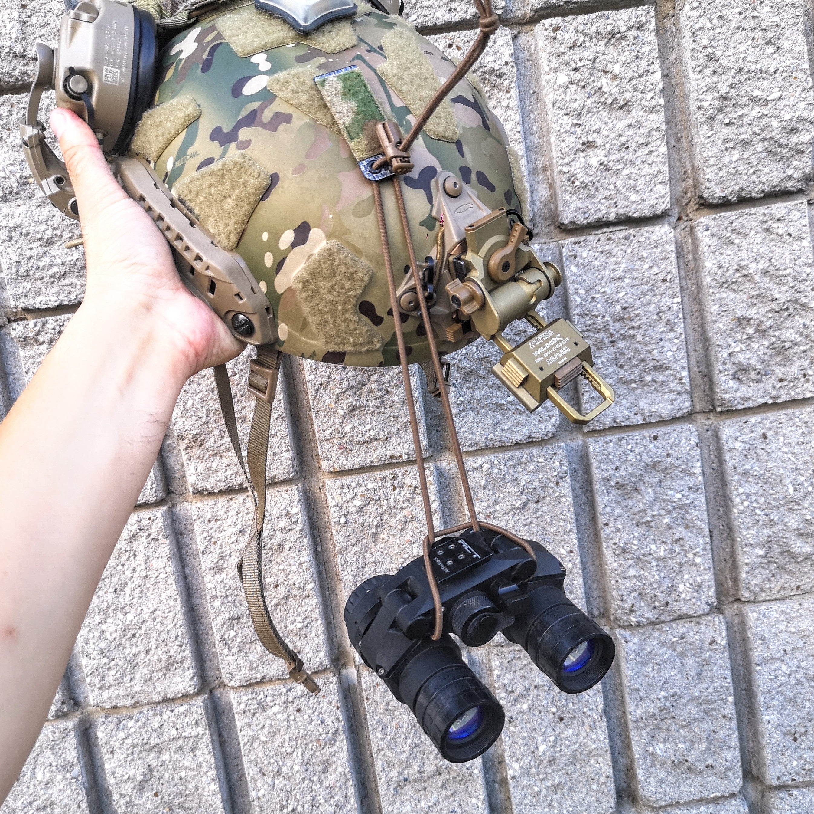 NUTSOF Samara Hook and Loop NVG Lanyard